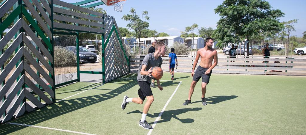 basket au camping Marisol
