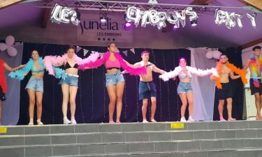 Spectacle animations du camping Les Embruns